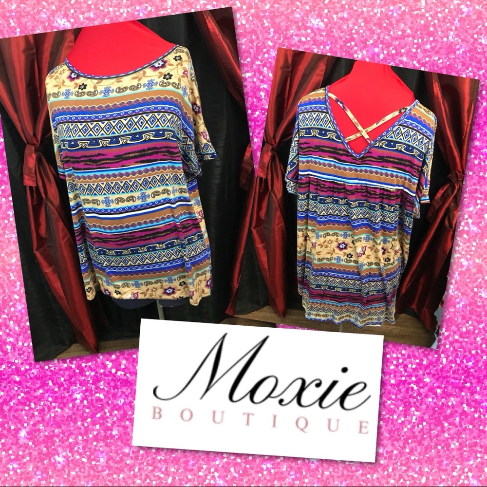 Aztec Flowy Tunic